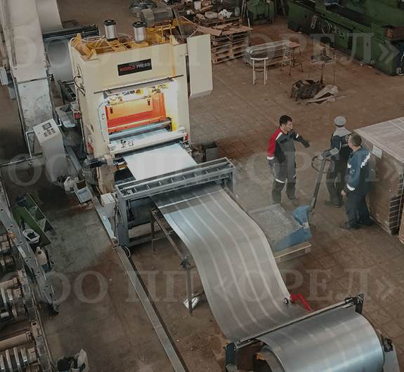 Технологический процесс заготовки комплектующих для кормораздатчика БКМ